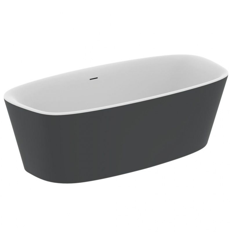 K8722V3 DEA Свободностоящая овальная ванна 190X90 см черная