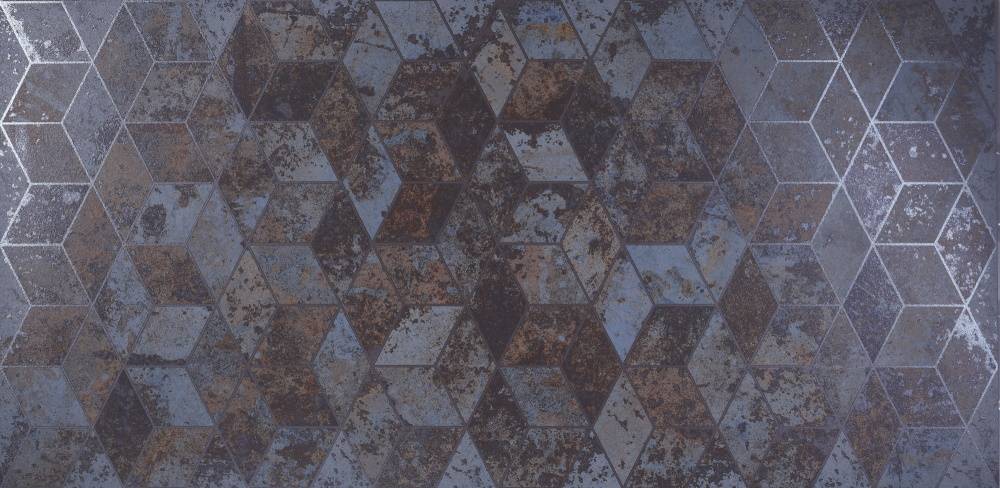 Майя Азул декор 59×120 Металл / Maya Azul Decor 59x120 Metallic